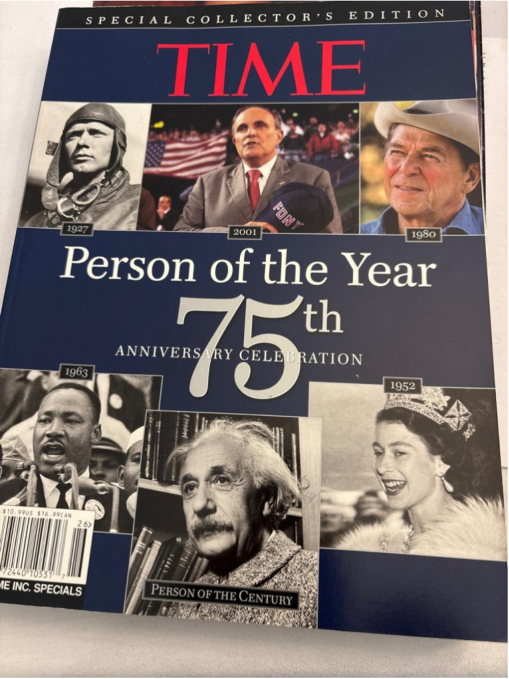 Time Magazine Person of the Year 75th Anniversary Edition Coffee Table Book #E40